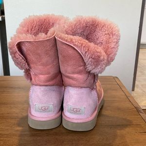 Pink UGGs, size 8